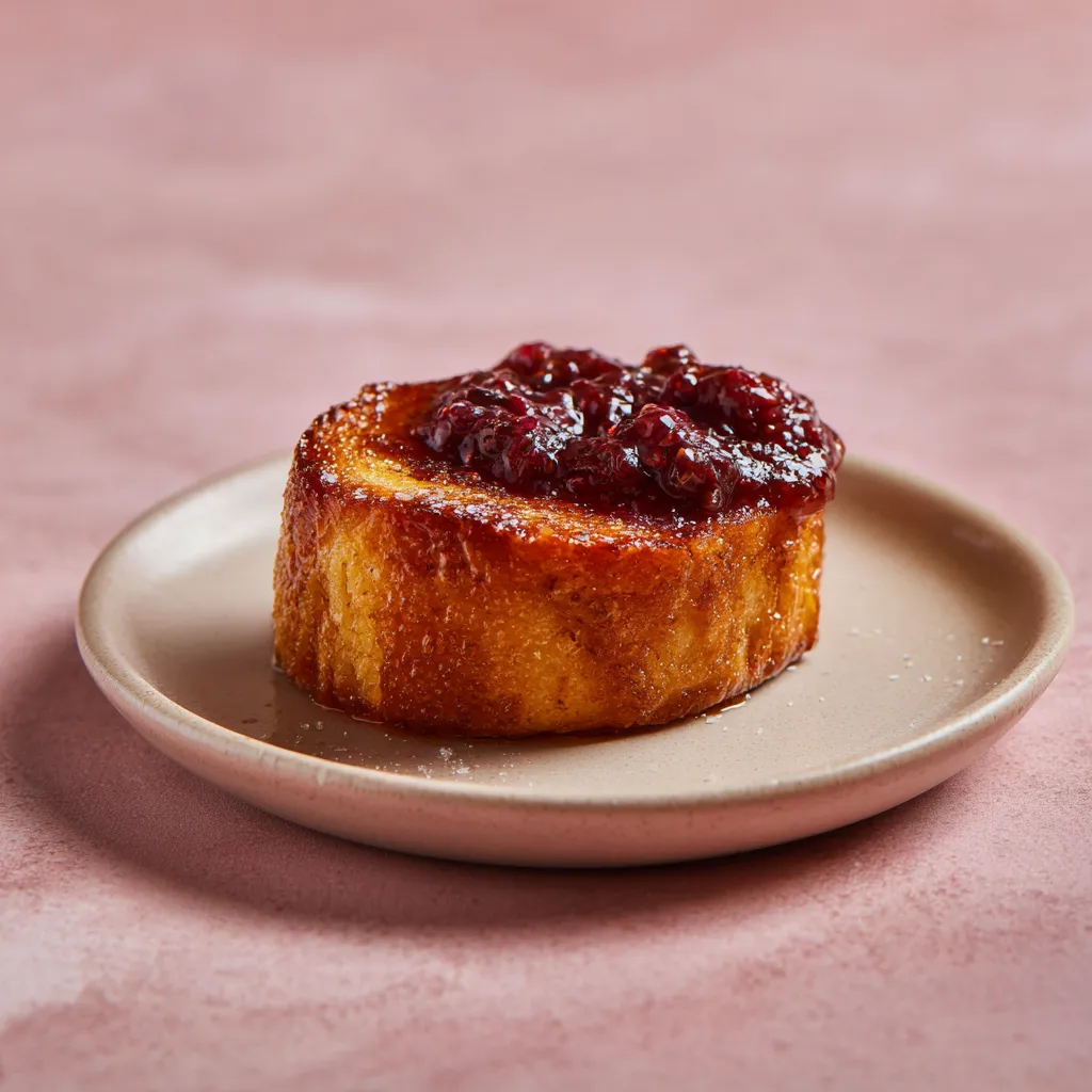 [4727] Brioche perdu et sa confiture de fruits de saison