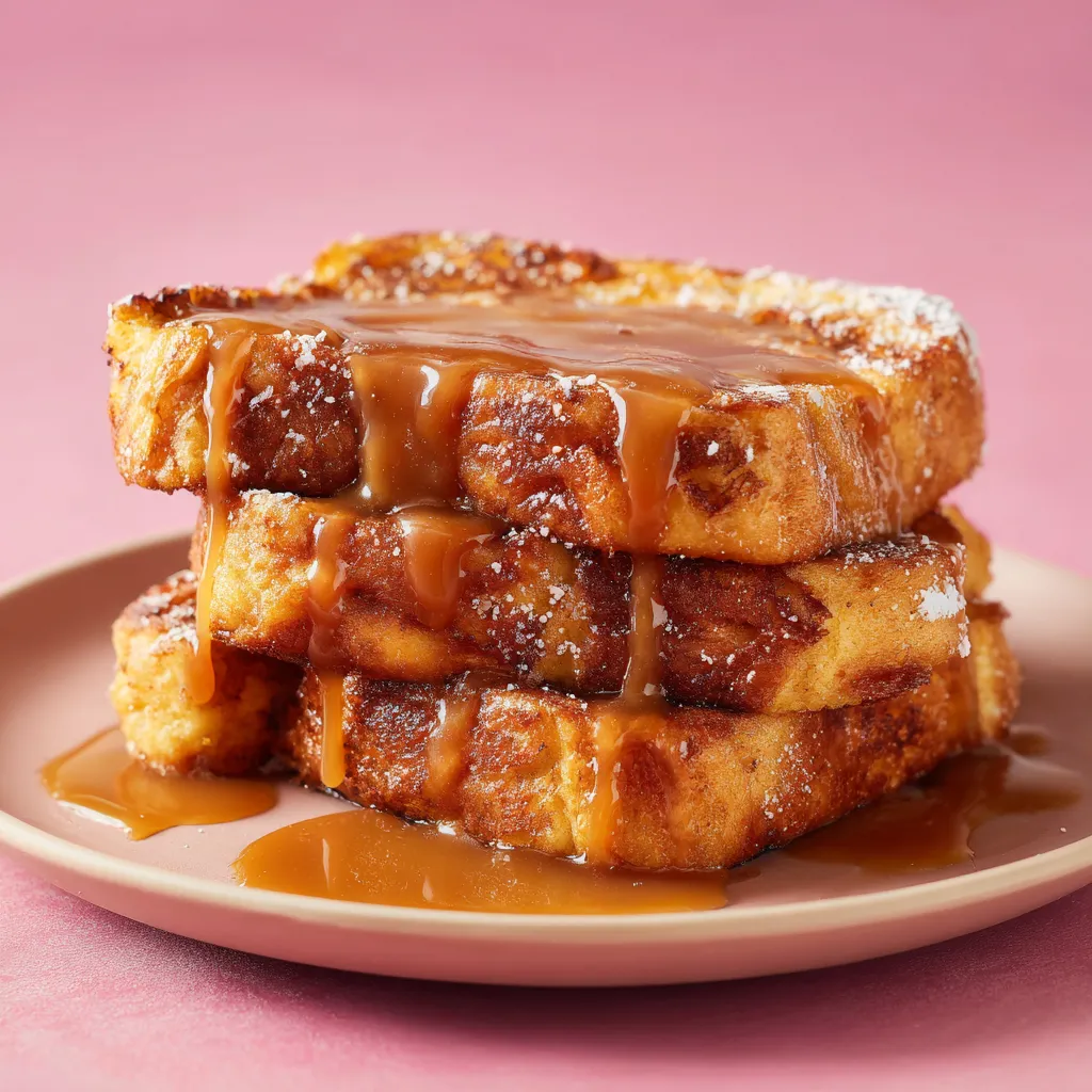 [4422] Brioche perdue au caramel au beurre salé