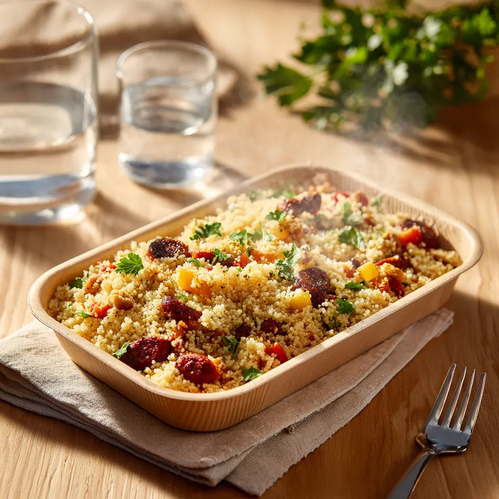 [4671] Couscous poulet merguez