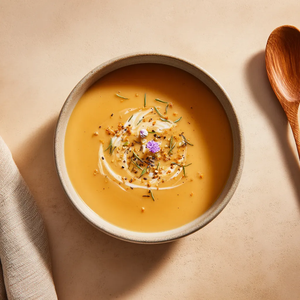 Velouté de légumes aux quatre épices
