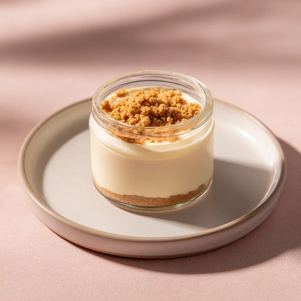 [4425] Verrine mousse vanille et éclats de cookies